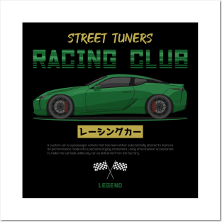 Tuner Green LC 500 JDM Posters and Art